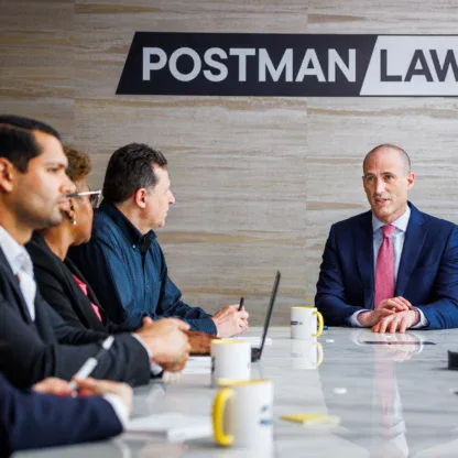 How Postman Law Manages Your Personal Injury Claim