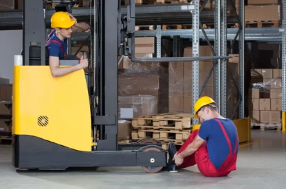 Injured in a forklift accident at work? Contact Postman Law for a free consultation to understand your rights.