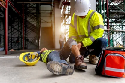 ¿Cuáles son las causas comunes de los accidentes en las obras de construcción?
